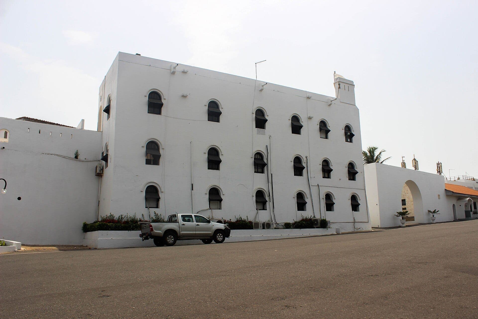 Osu Castle in Accra.